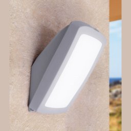 Zidna/plafonska lampa siva GERMANA IP66 1xE27 2N1.000.000.P27 Fumagalli