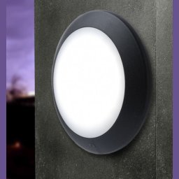 Zidna/plafonska lampa crna BERTA 275mm IP66 1xE27 1B2.000.000.P27 Fumagalli