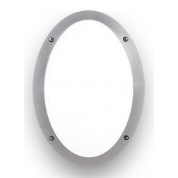 Zidna/plafonska lampa siva MADDI IP66 1xE27 1V3.000.000.E27 Fumagalli