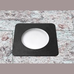 Ugradna lampa crna CECI 90 kvadratna spoljna IP67 1xGU10 LED 3.5W 4000K - sijalica uključena uz proizvod 1F4.000.000.U1L Fumagalli