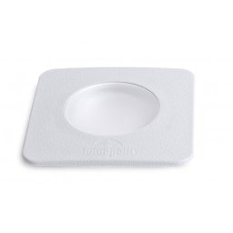 Ugradna lampa siva CECI 90 kvadratna spoljna IP67 1xGU10 LED 3.5W 4000K - sijalica uključena uz proizvod 1F4.000.000.U1L Fumagalli
