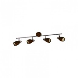 Spot lampa braon 4x4W 3000K GU10 LED 1400lm M160140