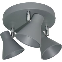 Spot lampa antracit siva 3x5W 3000K GU10 LED 1380lm M150931