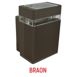 Zidna lampa braon Max.1x35W IP44 1xGU10 M036 B