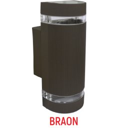 Zidna lampa braon Max.2x35W IP44 2xGU10 M037 B
