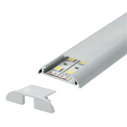 Aluminijumski profil za LED trake set sa difuzorom 8.6x39x2000mm MA620 Mitea Lighting