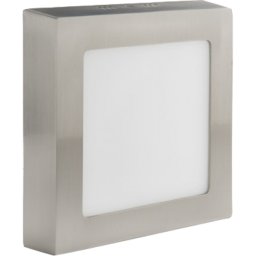 Nadgradni kvadratni LED panel saten nikl 24W 4000K M24NK-SN