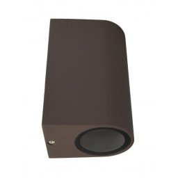 Zidna lampa braon Max.2x35W IP44 2xGU10 baštenska M952010 B