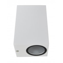 Zidna lampa bela Max.2x35W IP44 2xGU10 baštenska M952020 W