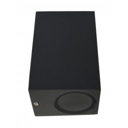 Zidna lampa crna Max.2x35W IP44 2xGU10 baštenska M952020 C
