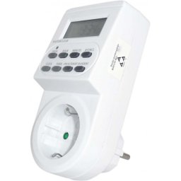 Programator vremena, tajmer beli 7dana 24h digitalni 16A PM-T1