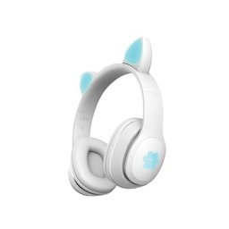 SLUŠALICE XWAVE L400 LED BLUETOOTH STEREO BELE SA MIKROFONOM *MD *SR