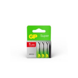 GP baterije LR03-SBV6 AAA Super Alkaline