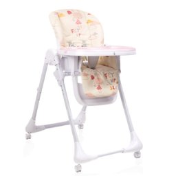 BBO Bianca BCH298B hranilica za bebe sa podesivom visinom i naslonom - Pink