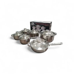 Prolinetech inox set posuđa 12 delova plt/co-012 ( PLT/CO-012 )