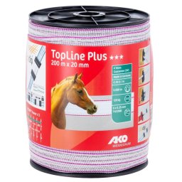 TOPLINE TRAKA BELO LJUBIČASTA 200MX20MM