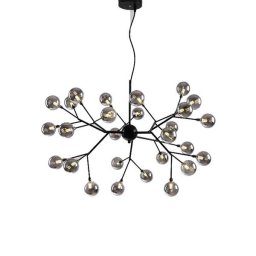 Luster Luna 118 27xG4 crni tamno staklo 05.0079