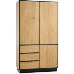 Ormar 120x210 komb topao hrast