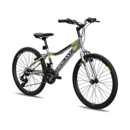 Galaxy Bicikl galaxy blazer 24"/18 siva/crna/žuta mat ( 650238 )