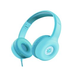 TRUST slušalice NOUNA KIDS, 3,5mm, sticker set, plava