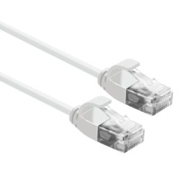 Secomp UTP bakar PatchCord slim Cat6A LSOH white 3.0m ( 2457 )