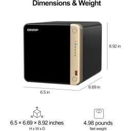 Qnap ts-464-8g 4-bay storage nas