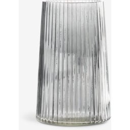 Vase fi 13xH20cm grey