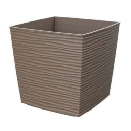 Gardino-saksija finesa kvadrat 30x30x29h moka ( 34480 )