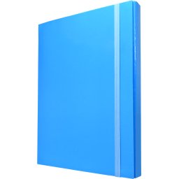 FASCIKLA SA GUMOM 3D BOX TIRKIZ PLAVA 8004 OP*