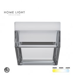 LED PLAFONJERA BL130CW 9W CCT BELA IP65