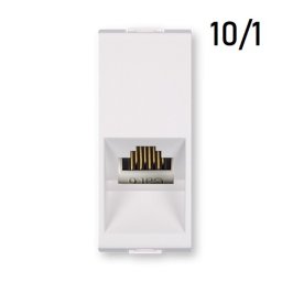 Priključnica beli 1M kompjuterska RJ45.Cat6 blok, 10/1 PP665.0 MODE Aling