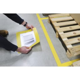 Samolepljivi zatvoreni podni ram A4 1/10, Tarifold - Djois Tarifold žuta