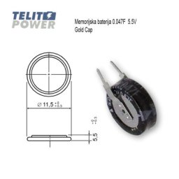 Panasonic memorijska baterija 0.047F 5.5V G611106 GOLD CAP ( 1638 )