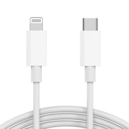 Usb data kabal pd za iphone type c na lightning 3a hq beli 1m ( U1911 )
