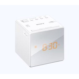 Sony ICF-C1W beli radio budilnik