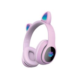 SLUŠALICE XWAVE L400 LED BLUETOOTH STEREO LJUBIČASTE SA MIKROFONOM *MD *SR