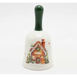 Viter novogodišnje keramičko zvonce h15cm ( 172809_3 )