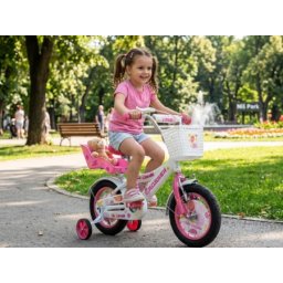 Dečija bicikla 12" Ice cream belo roze ( SM-12102 )
