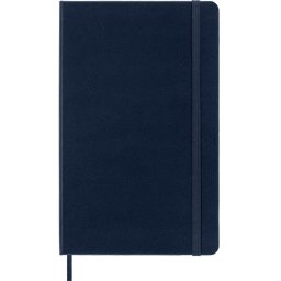 Moleskine Rokovnik Large Notebook Saphire Blue Hard Cover Plain