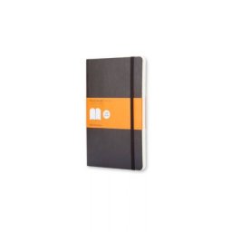 Rokovnik Moleskine black mek povez linije LG