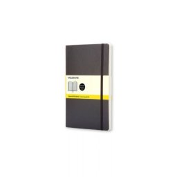 Rokovnik Moleskine black mek povez kvadratići LG