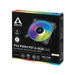 ARCTIC P14 PWM PST A-RGB 140mm ventilator crni (ACFAN00239A)