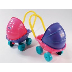 Plastična šarena kolica za lutku ( 501439/1 )