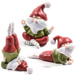 Novogodišnja figura santa yoga ( 57576 )