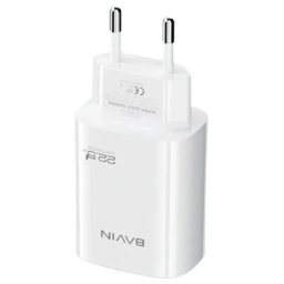 Bavin punjač 22.5w Usb A + kabl Micro bela ( 90050 )