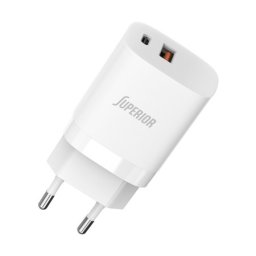 Comicell Kuciste punjaca superior co-3002acl fast pd type c + usb 33w 3a belo ( P1208 )