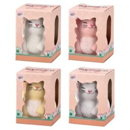 Ozzo squeezy cat gumena igračka mačka miks ( 894365 )