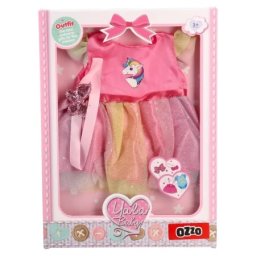 Ozzo yala baby odeća za lutku haljina jednorog 35cm ( 858326 )