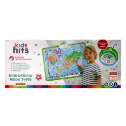 Kids hits interaktivna mapa sveta rs ( KH7007 )