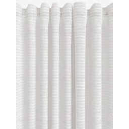Zavesa 1x140x245 bela
